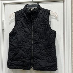 Hanna Andersson Black Quilted Vest